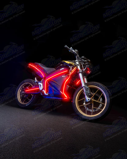 MotoGlow Lights Kit - Mini Bike/ Roadster Edition - 8 Lights