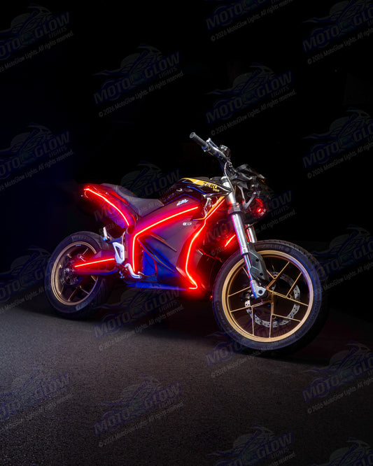 MotoGlow Lights Kit - Mini Bike/ Roadster Edition - 8 Lights