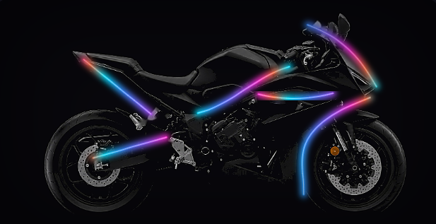 Build Your Kit — MotoGlow Neon Lights